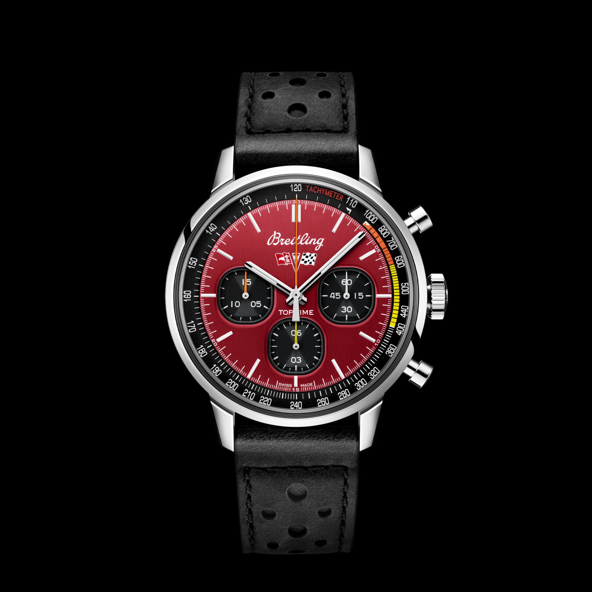 Breitling Top Time Chevrolet Corvette Watch, 42mm Red Dial, A25310241K1X1