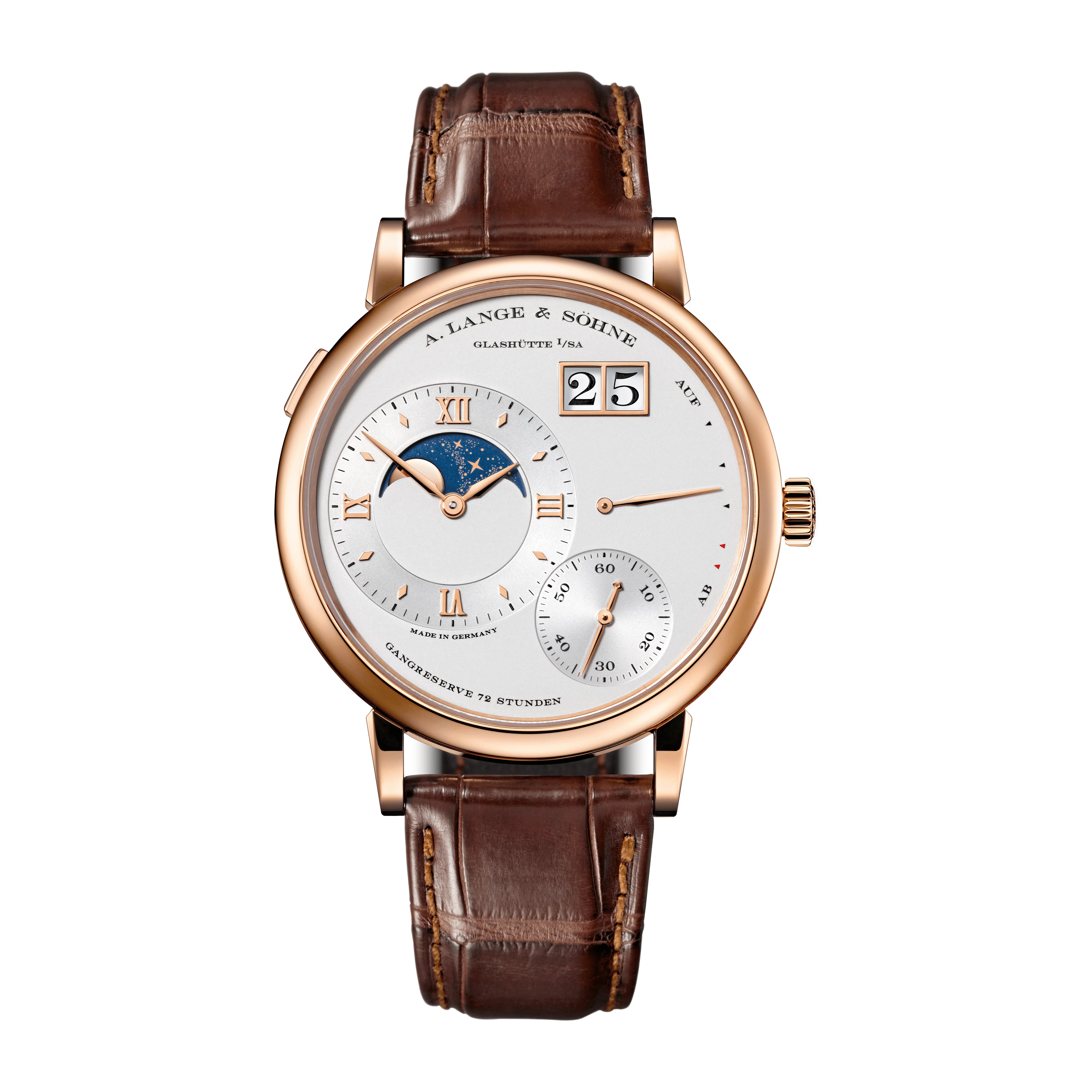 A.Lange & Sohne Grand Lange 1 Moon Phase Watch, 41mm Silver Dial, 139.032