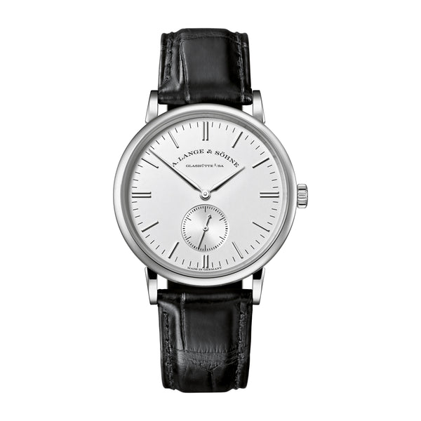 A.Lange & Sohne Saxonia Watch, 35mm Silver Dial, 219.026