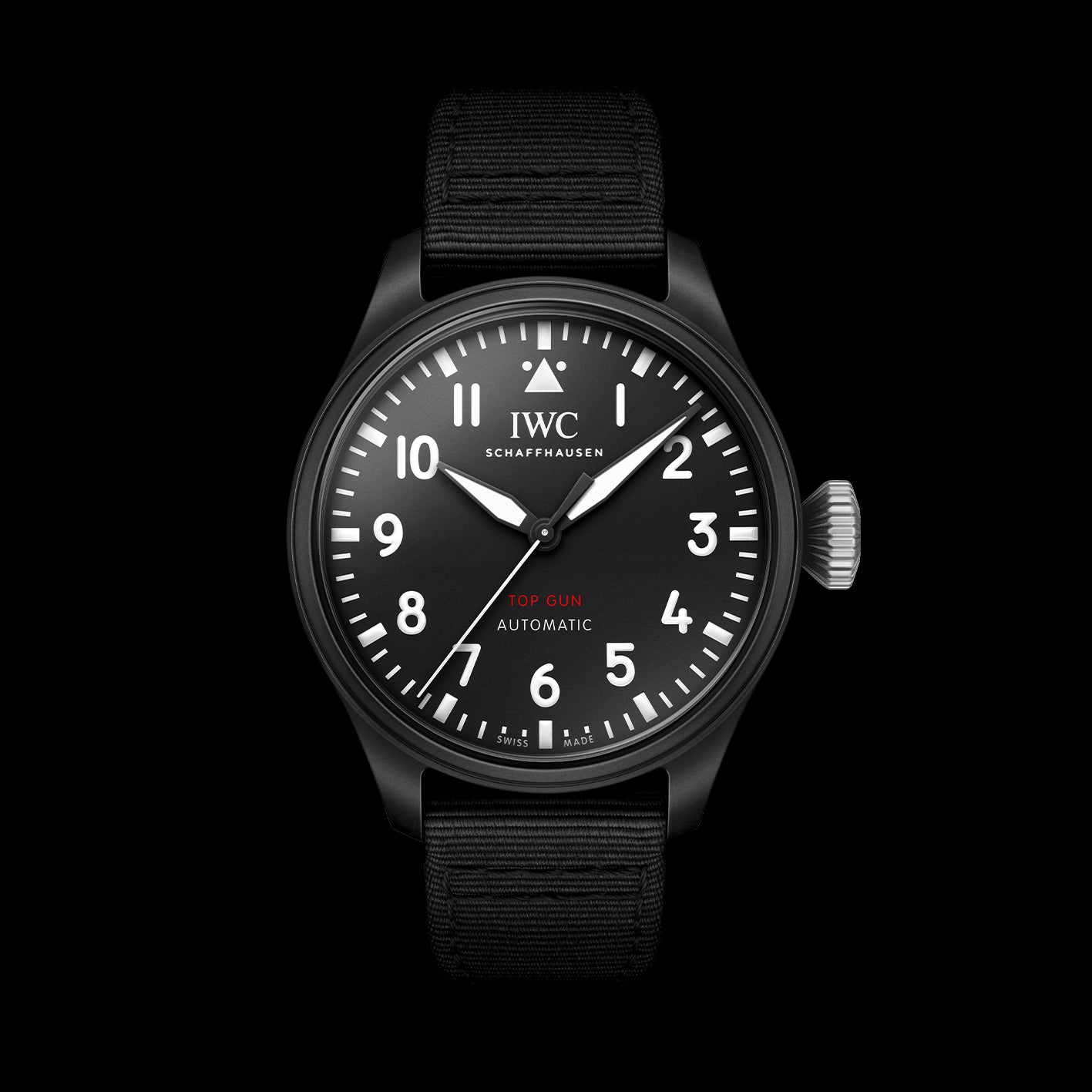 IWC Big Pilot’S Watch 43 Top Gun Watch, 43.8mm Black Dial, IW329801