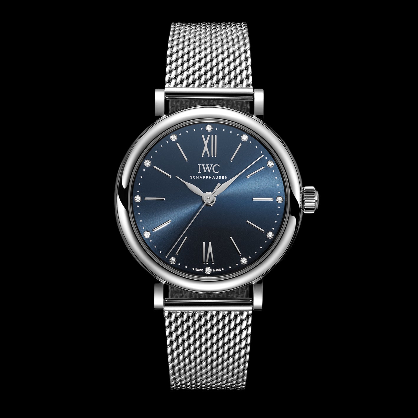 IWC Portofino Automatic 34 Watch, 34mm Blue Dial, IW357404