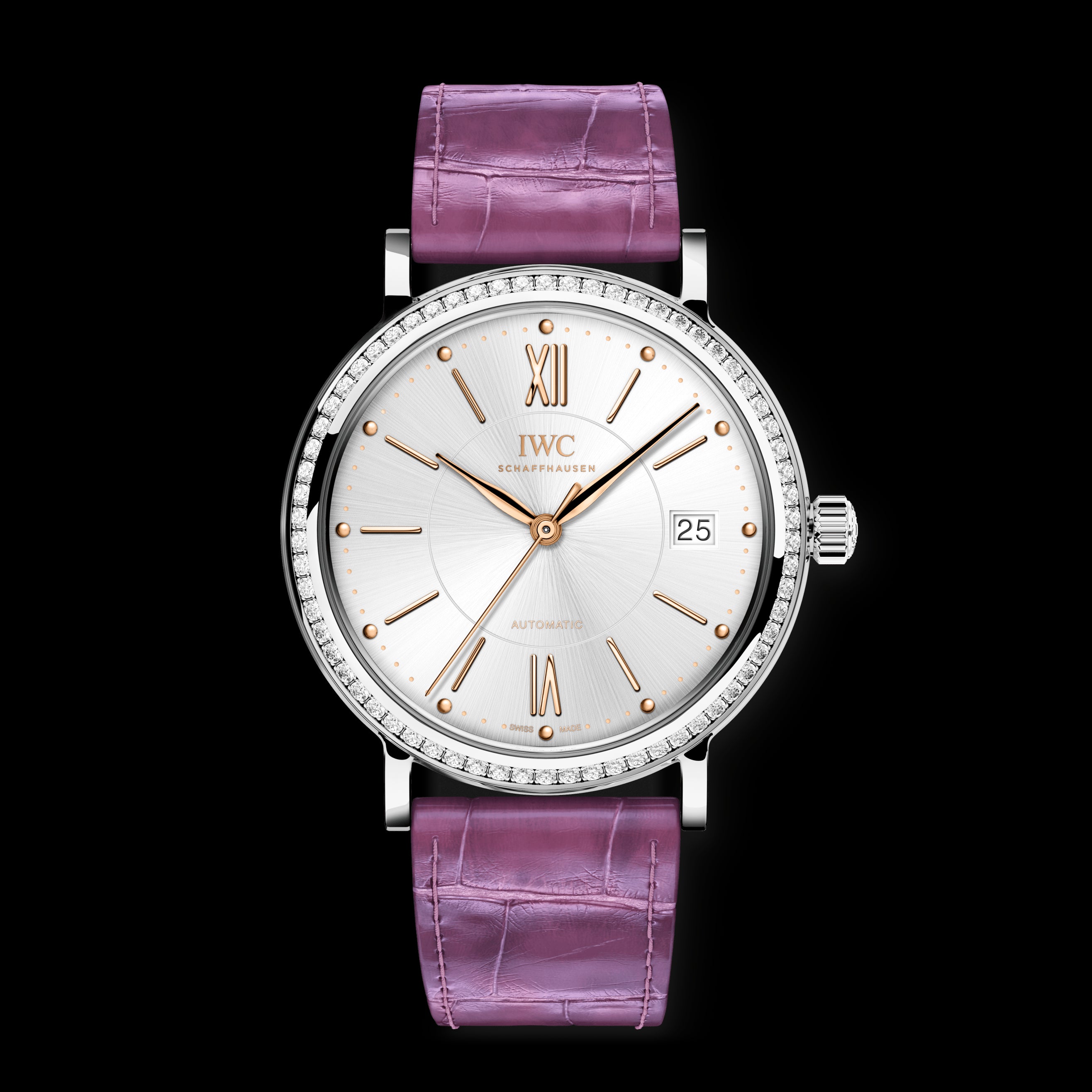 IWC Portofino Automatic 37 Watch, 37mm White Dial, IW458112