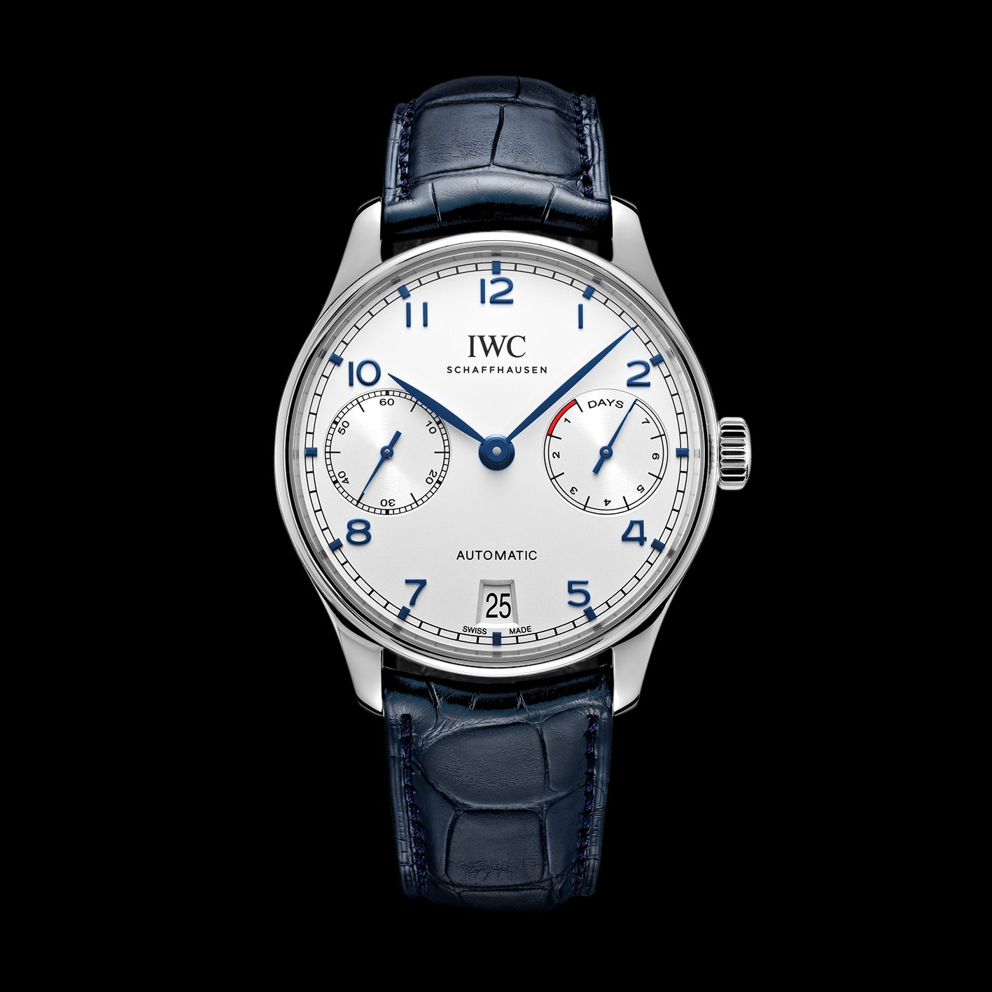 IWC Portugieser Automatic Watch, 42.3mm White Dial, IW500705