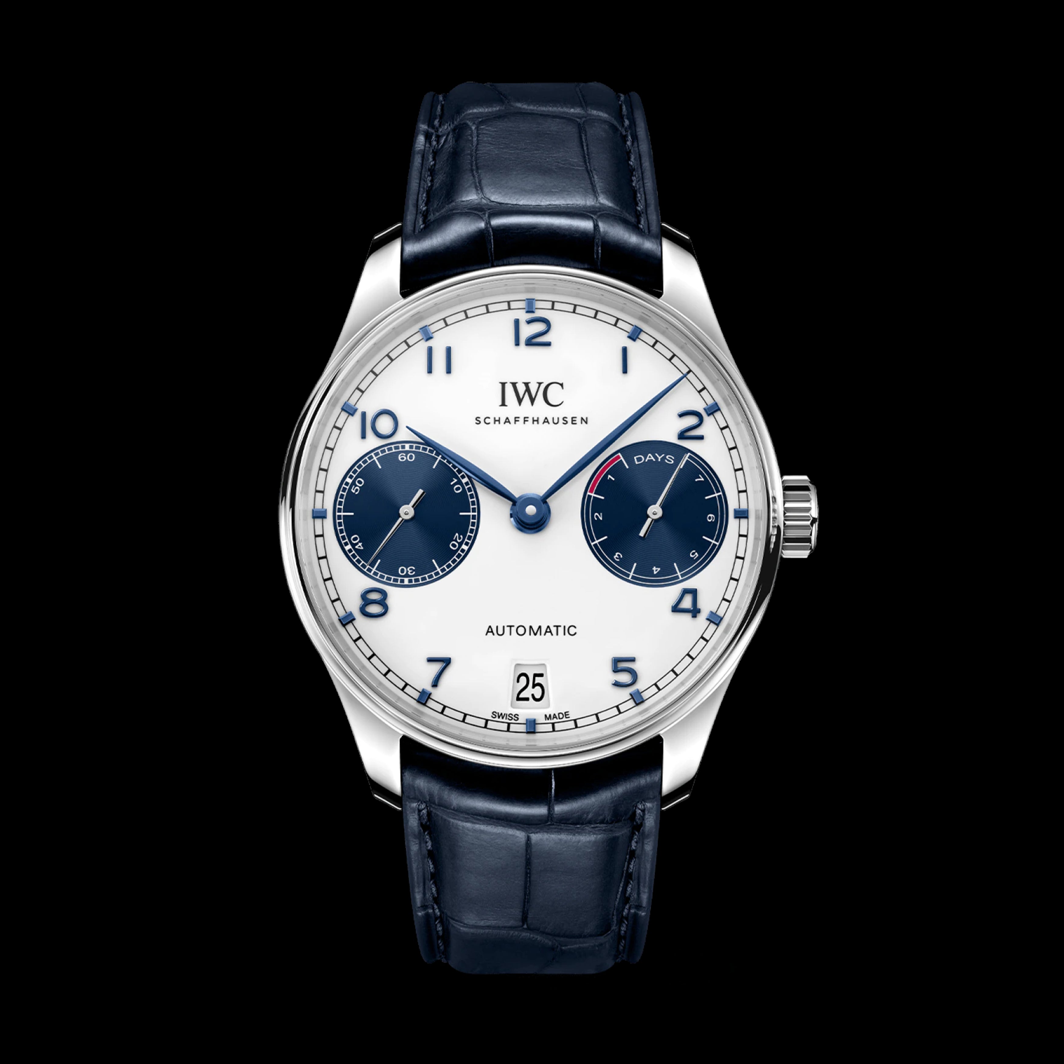IWC Portugieser Automatic Watch, 42.3mm White Dial, IW500715