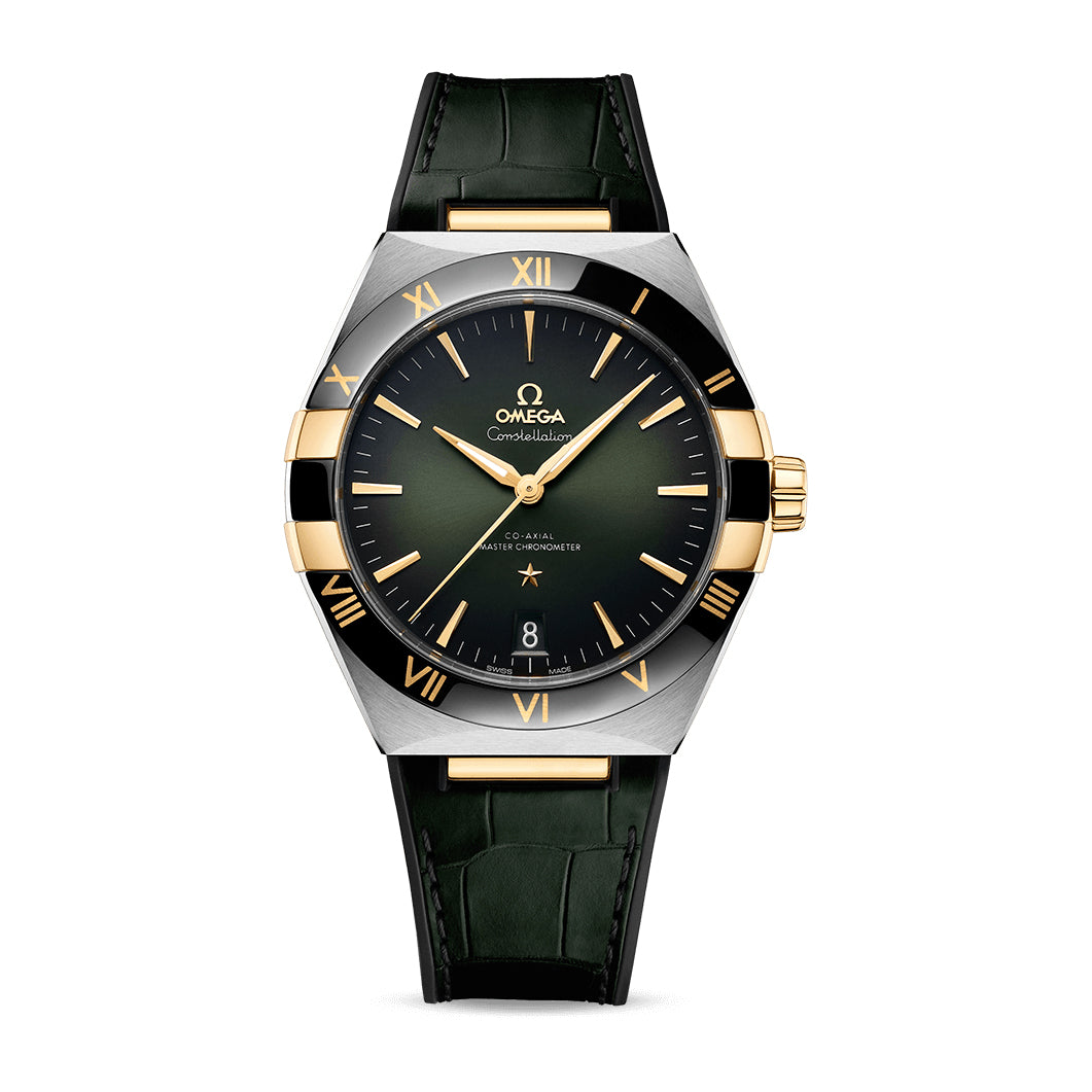 Omega Constellation Co-Axial Master Chronometer Watch, 41mm Green Dial, 13123412110001