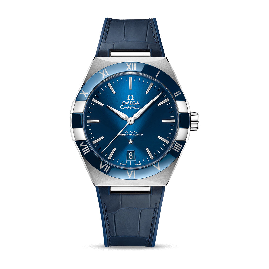 Omega Constellation Co-Axial Master Chronometer Watch, 41mm Blue Dial, 13133412103001