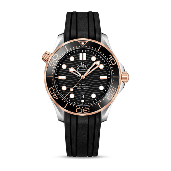 Omega Seamaster Diver 300M Watch, 42mm Black Dial, 210.22.42.20.01.002