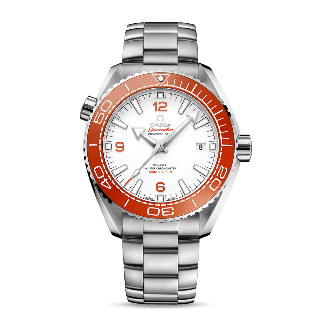 Omega Seamaster Planet Ocean 600M Co-Axial Master Chronometer Watch, 43.5mm White Dial, 21530442104001