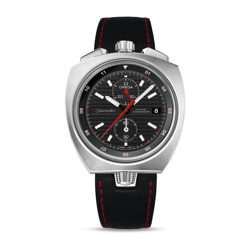 Omega Seamaster Bullhead Co-Axial Chronometer Chronograph Watch, 43mm Black Dial, 22512435001001