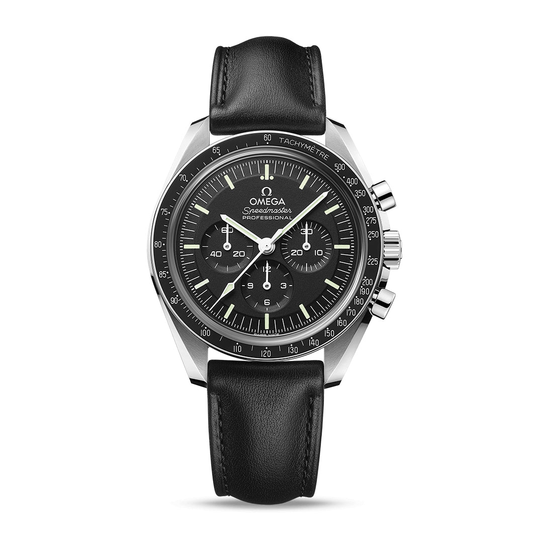 Omega Speedmaster Moonwatch Professional Co-Axial Master Chronometer Chronograph Watch, 42mm Black Dial, 31032425001002