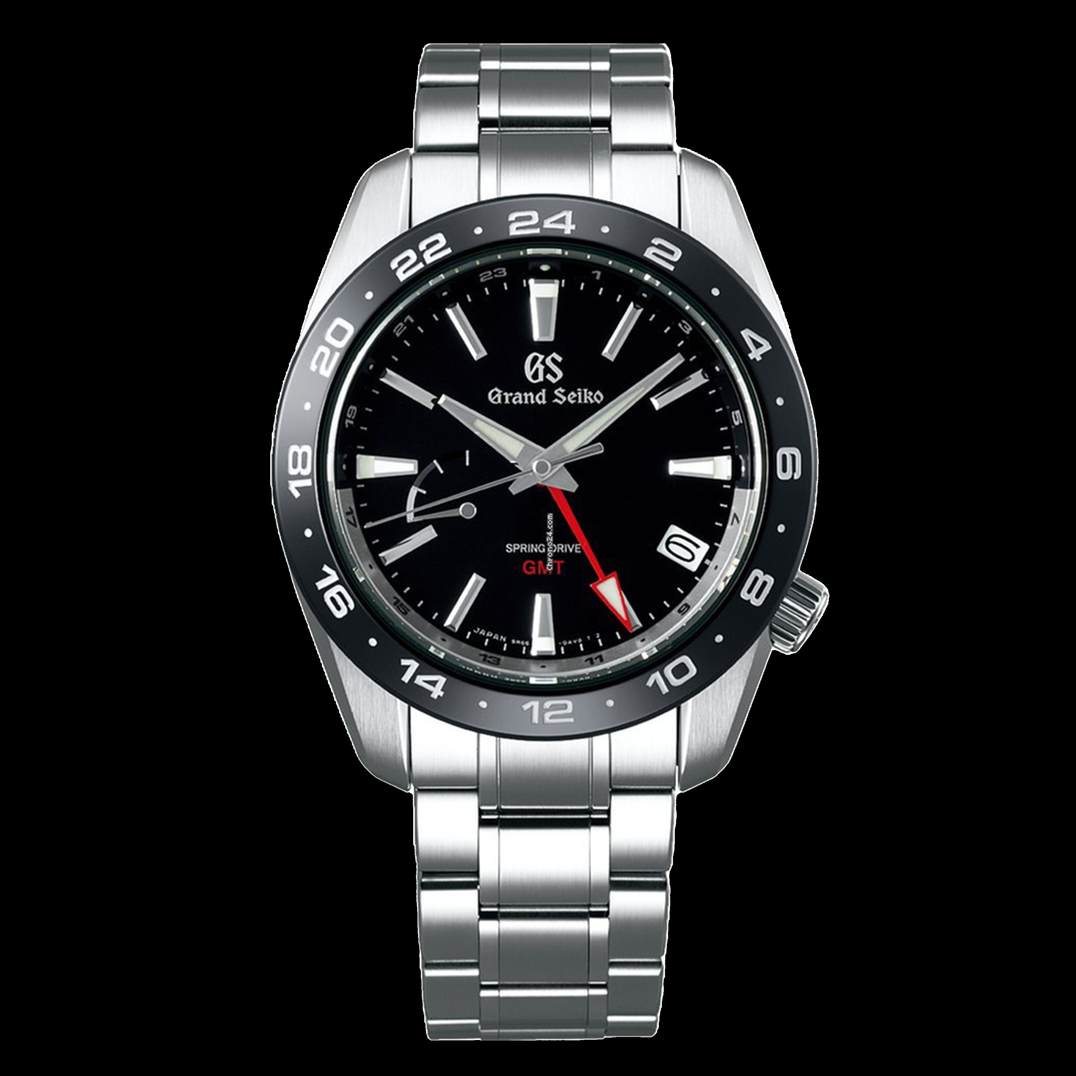 Grand Seiko Sport Watch, 40.5mm Black Dial, SBGE253