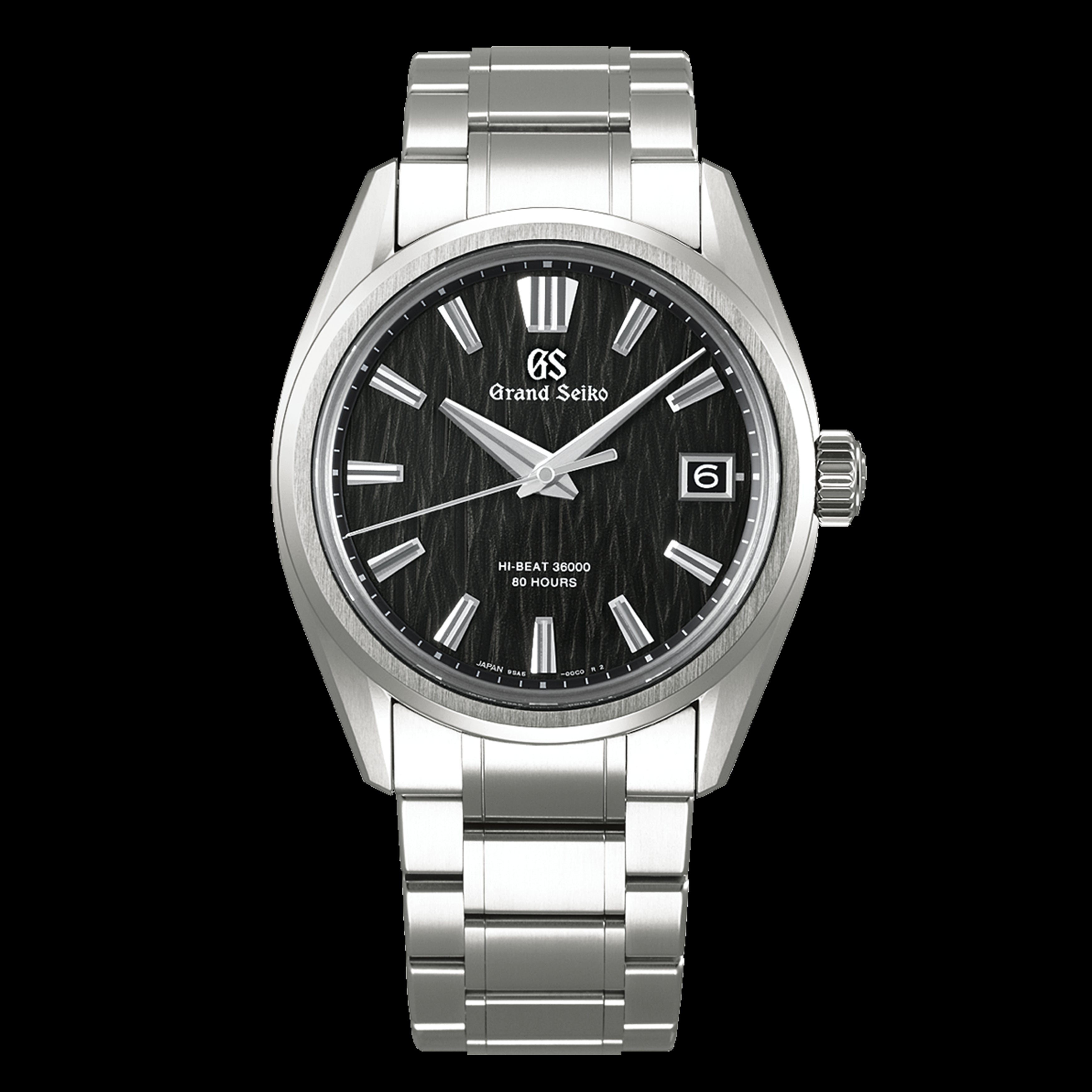 Grand Seiko Evolution 9 Watch, 40mm Black Dial, SLGH017
