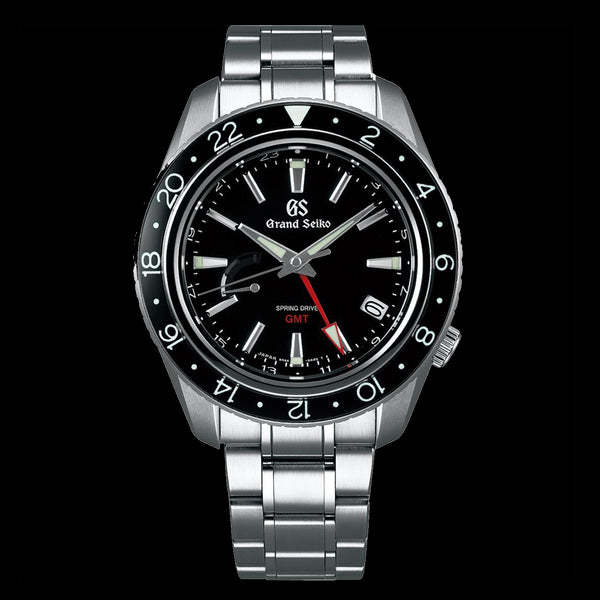 Marquee Wade Vejrudsigt Grand Seiko Sport GMT Watch, 44mm Black Dial, SBGE201 – Burdeen's Jewelry