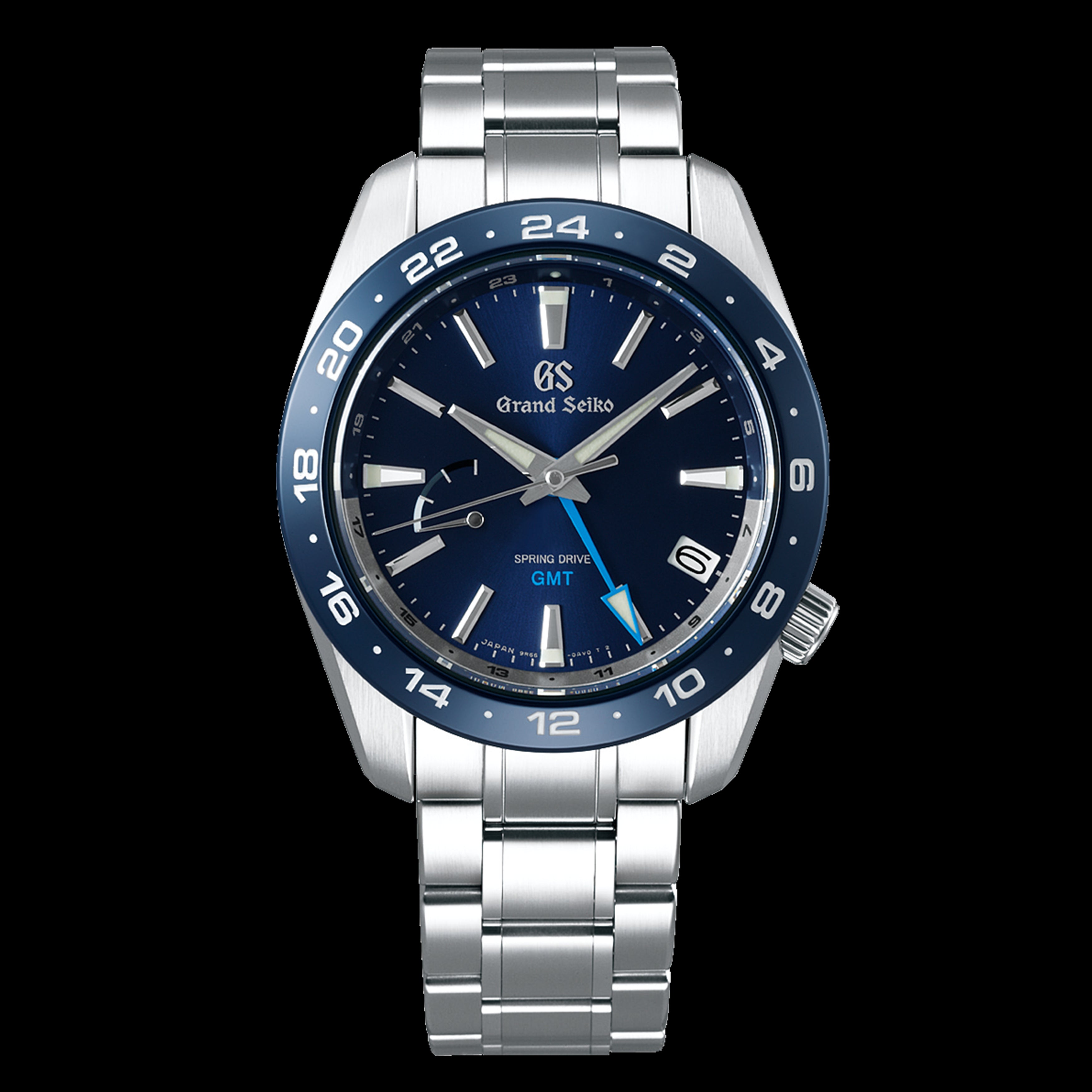Grand Seiko Sport GMT Watch, 40.5mm Blue Dial, SBGE255