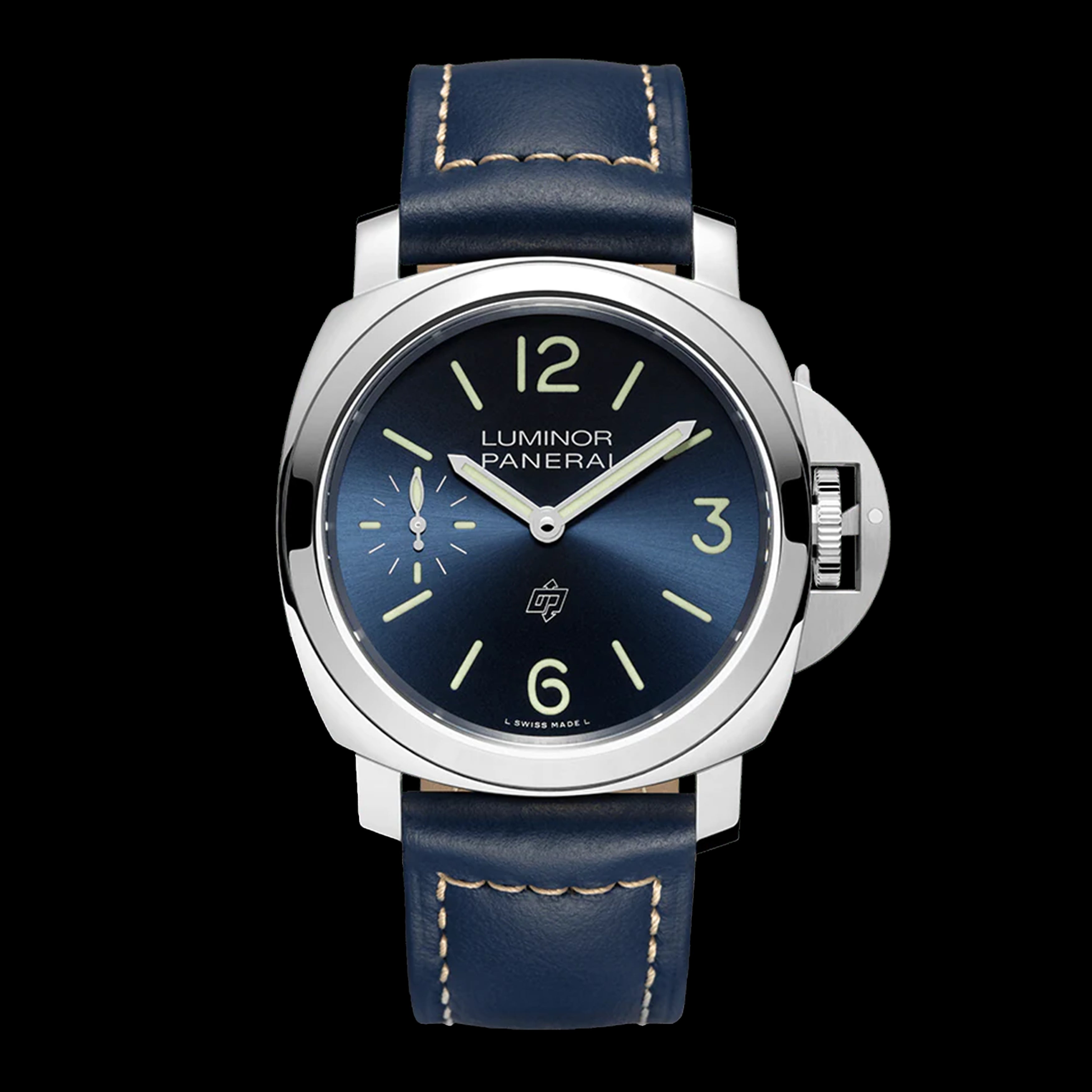 Panerai Luminor Blu Mare Watch 44mm Blue Dial PAM01085