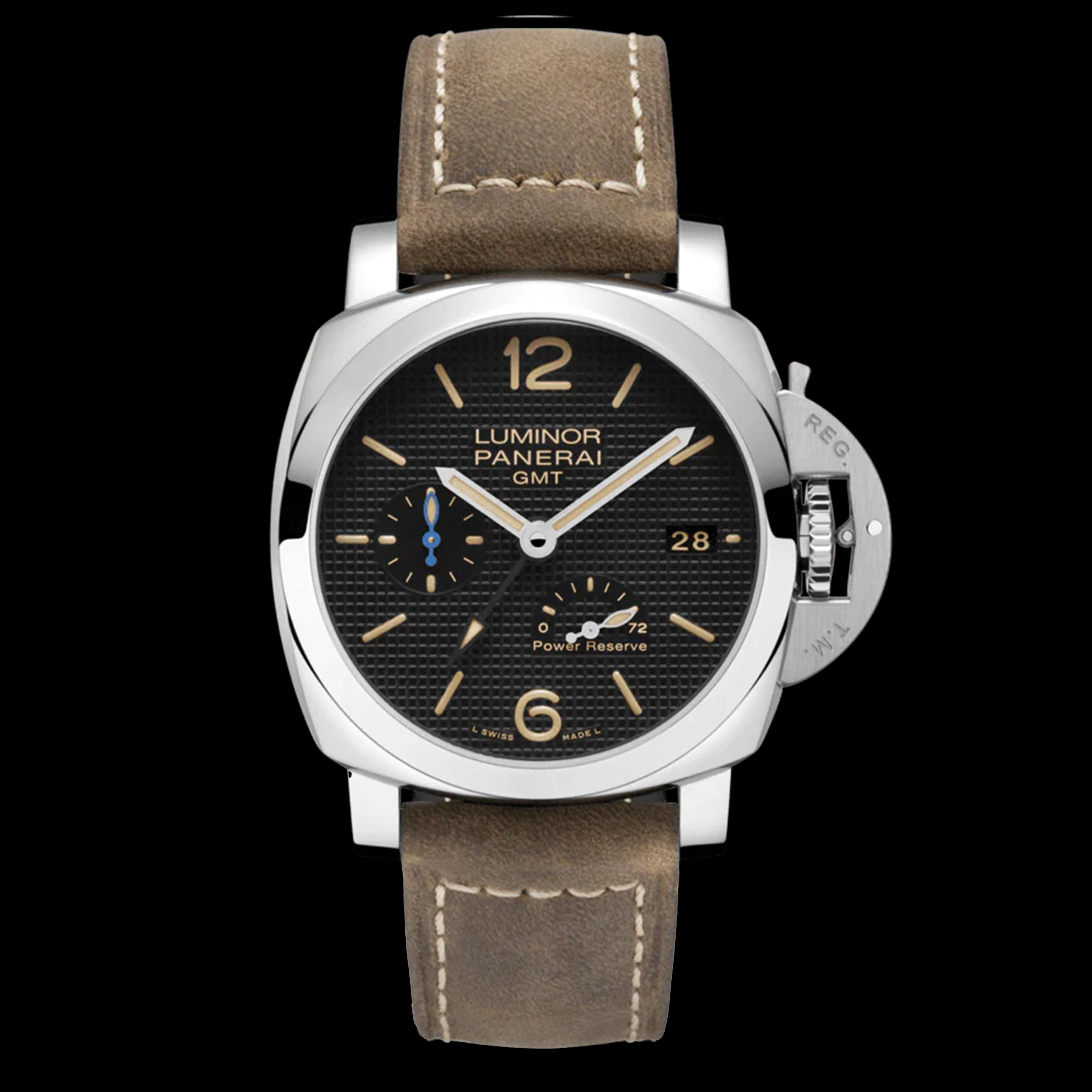 Panerai luminor best sale gmt 42mm