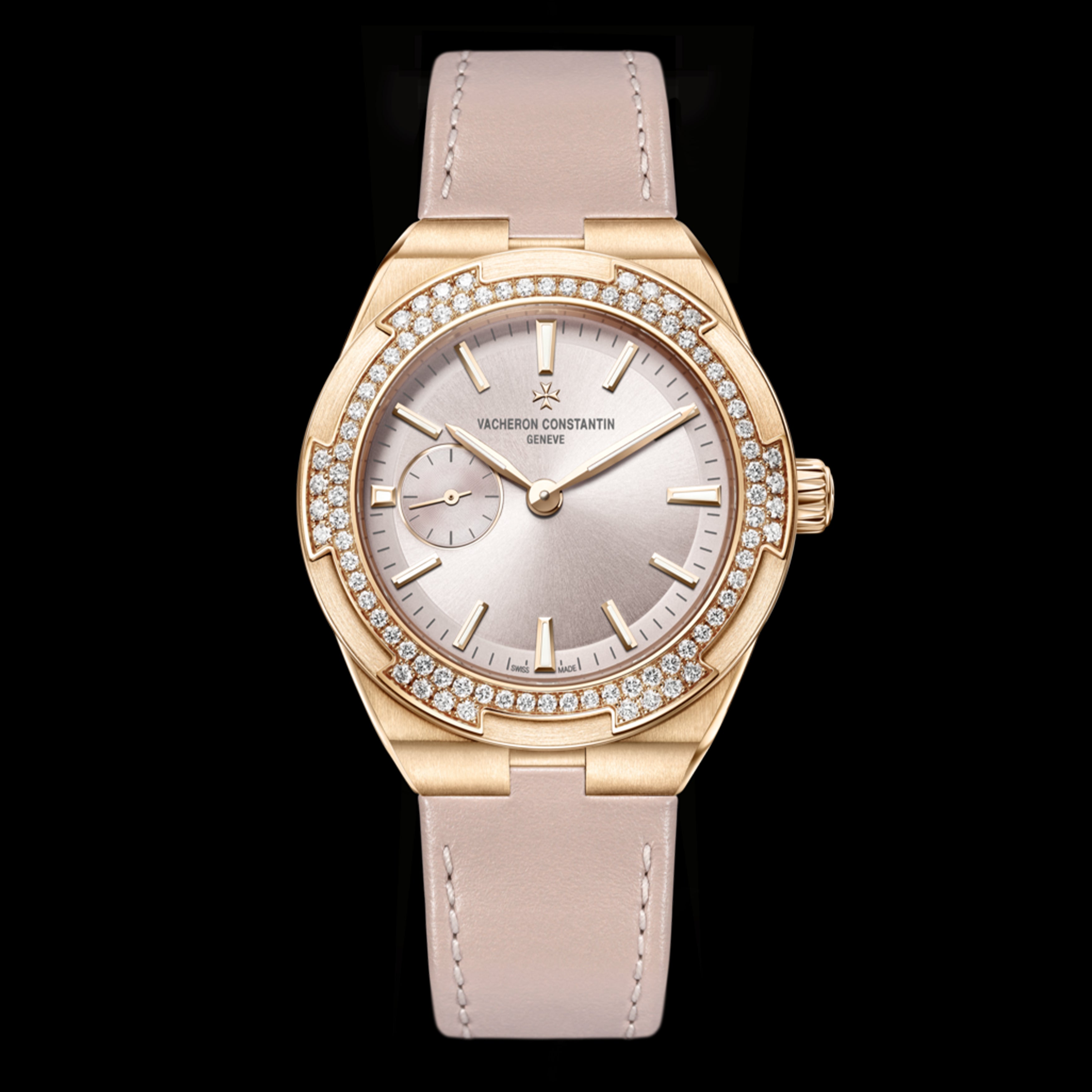 Vacheron Constantin Overseas Self-Winding Watch, 37mm Pink Dial, 2305V/000R-B077