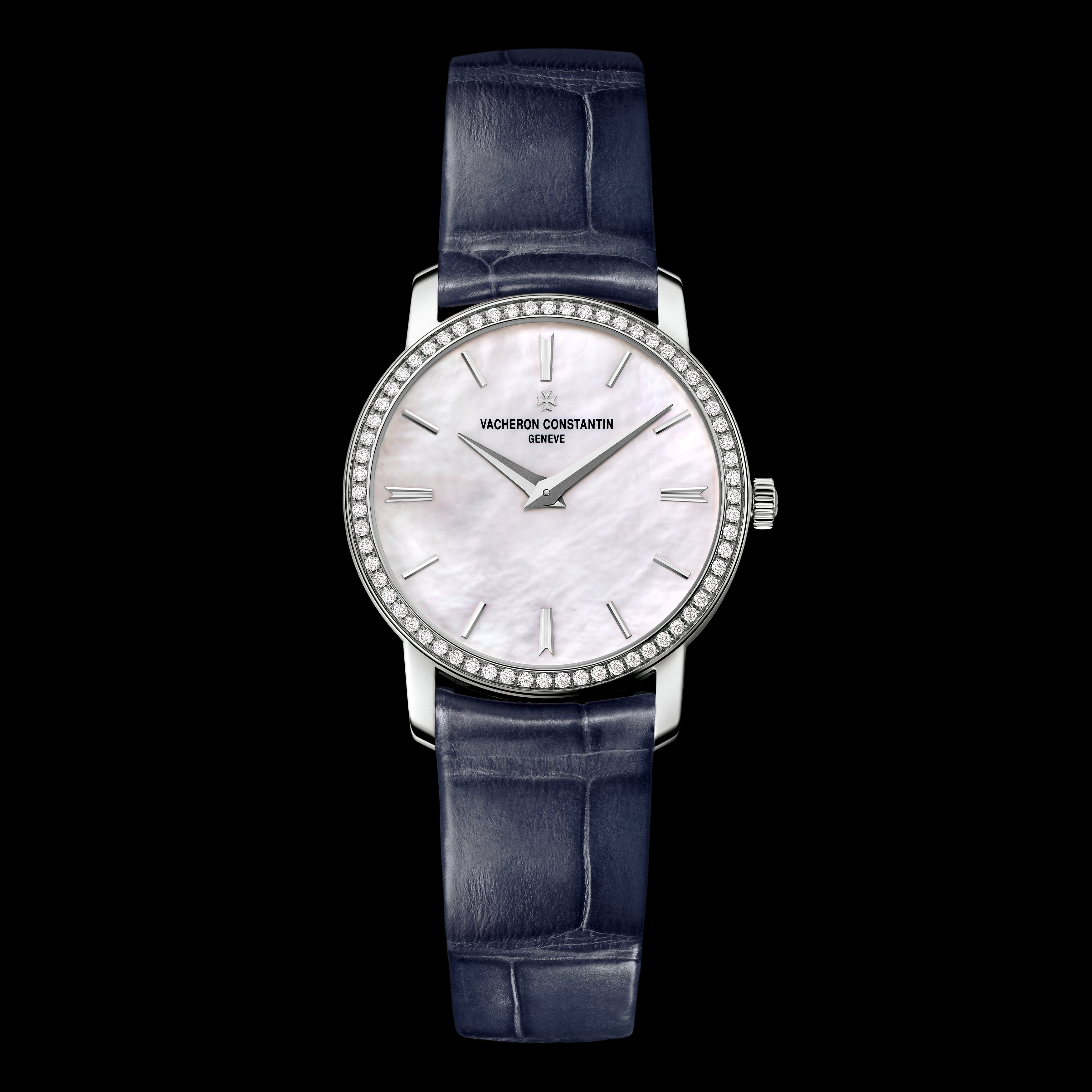 Vacheron Constantin Traditionnelle Quartz Watch, 30mm Mother Of Pearl Dial, 25558/000G-B157