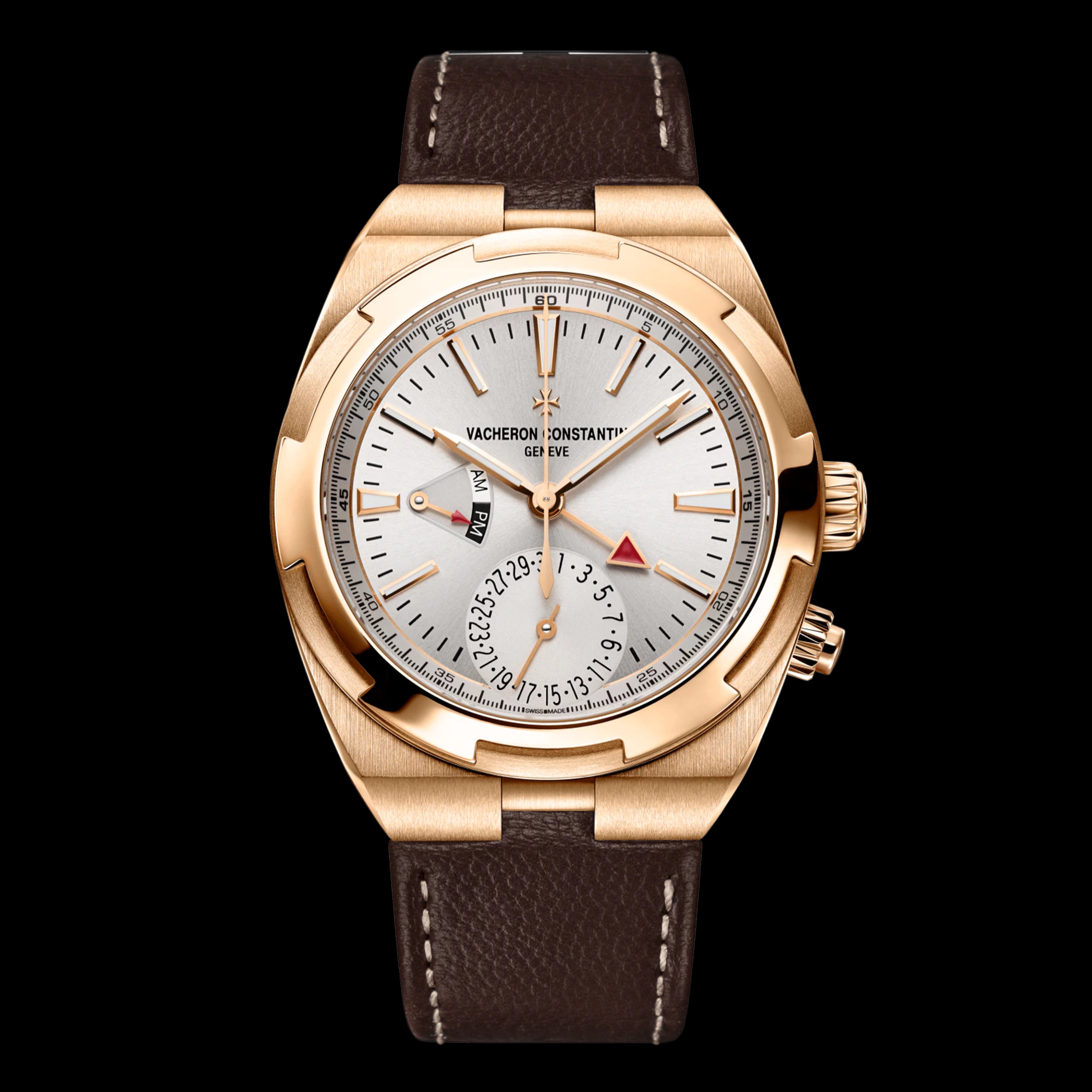 Vacheron Constantin Overseas Dual Time Watch, 41mm Silver Dial, 7900V/000R-B336