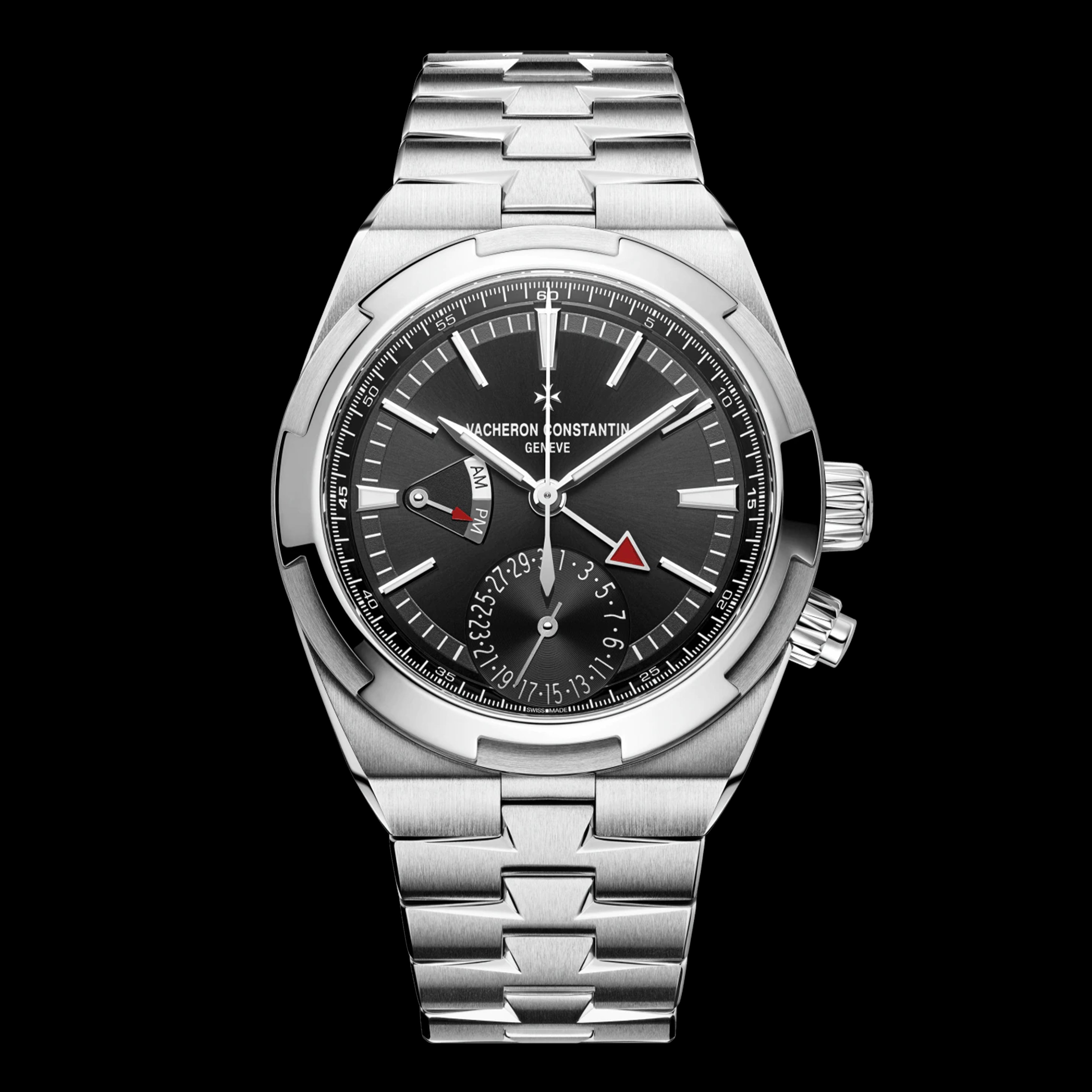 Vacheron Constantin Overseas Dual Time Watch, 41mm Black Dial, 7900V/110A-B546