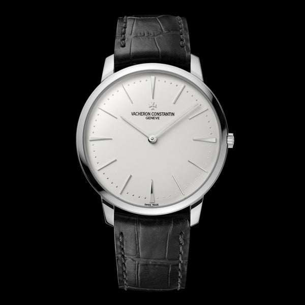 Vacheron Constantin Patrimony Manual-Winding Watch, 40mm Silver Dial, 81180/000G-9117