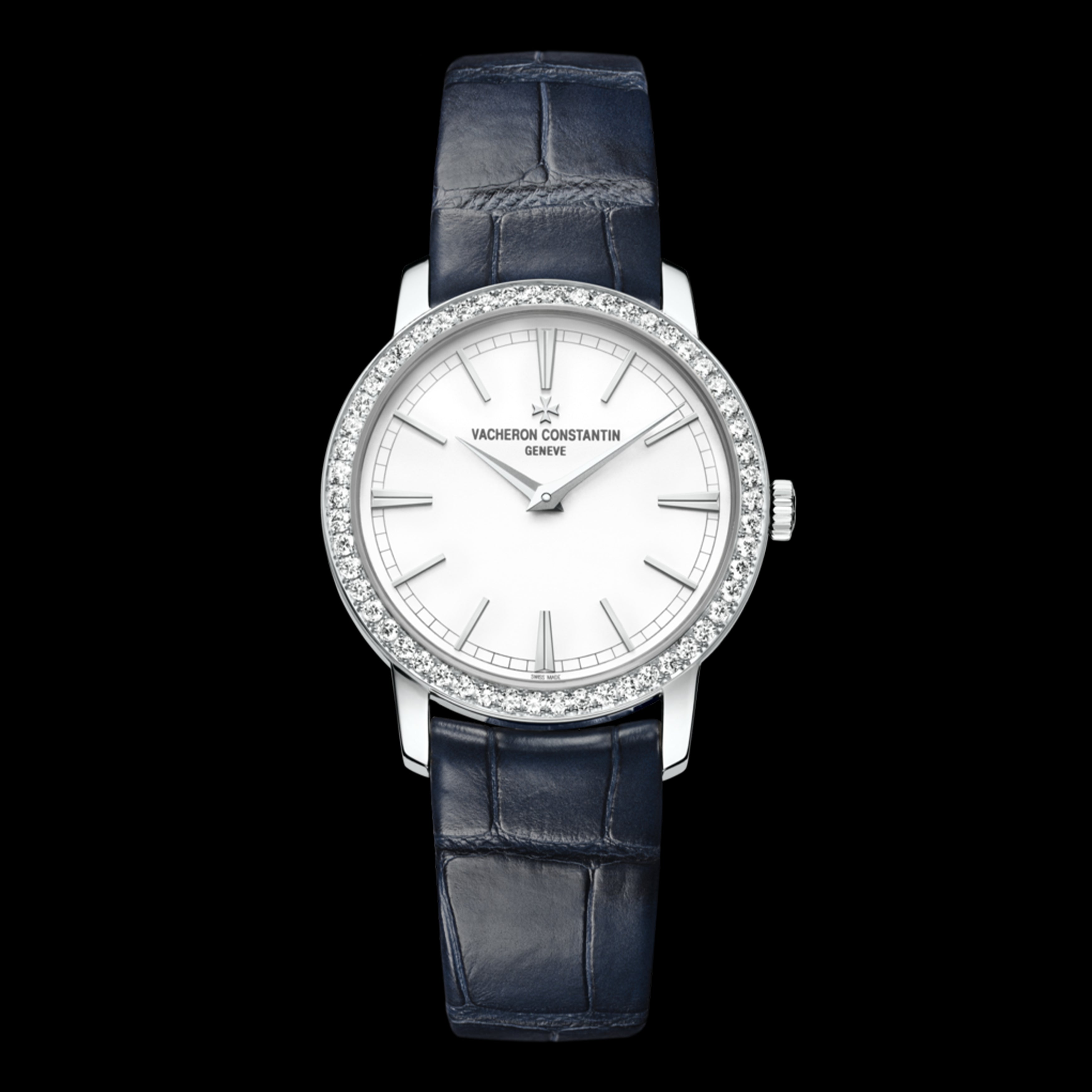 Vacheron Constantin Traditionnelle Manual-Winding Watch, 33mm White Dial, 81590/000G-9848
