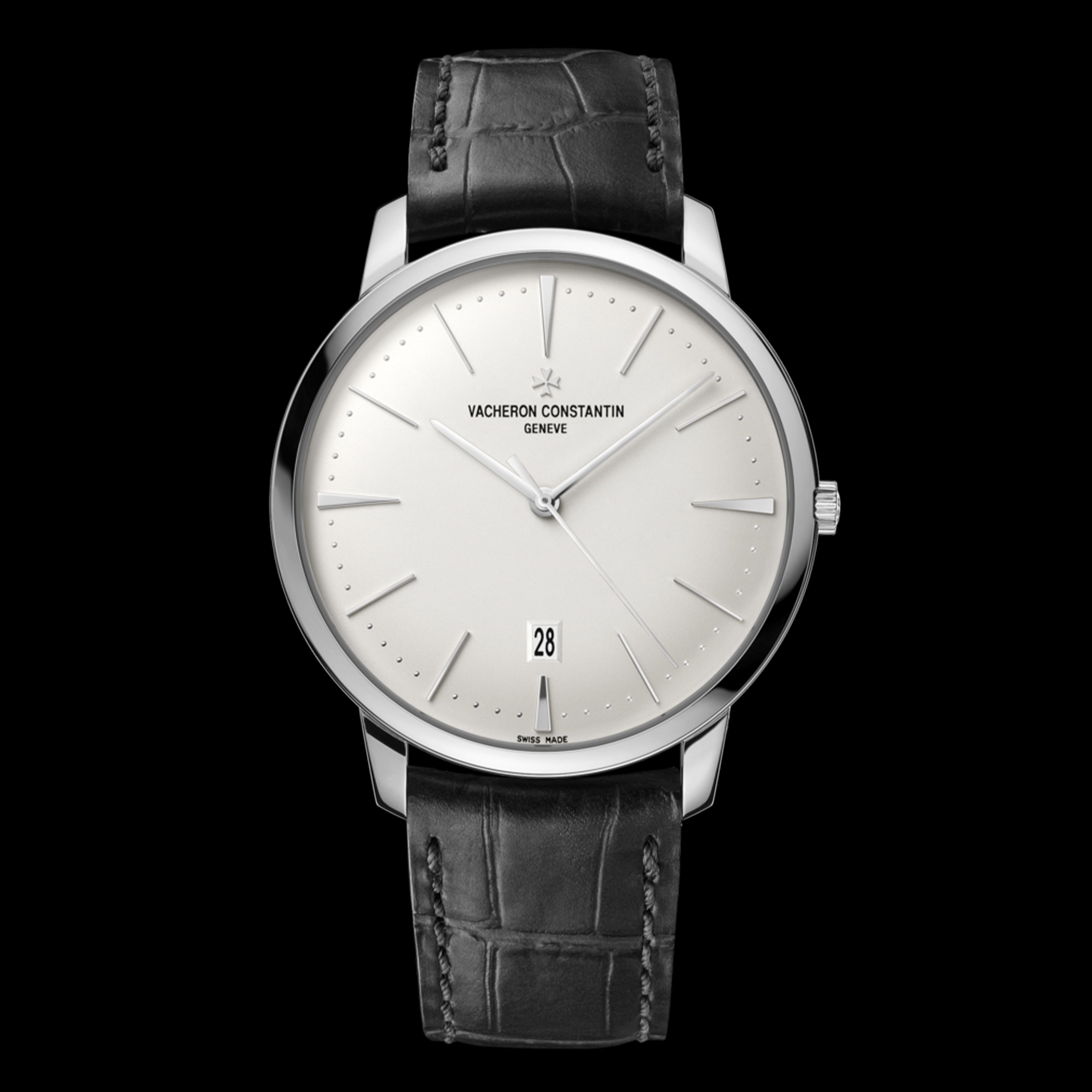 Vacheron Constantin Patrimony Self Winding Watch 40mm Silver Dial 85