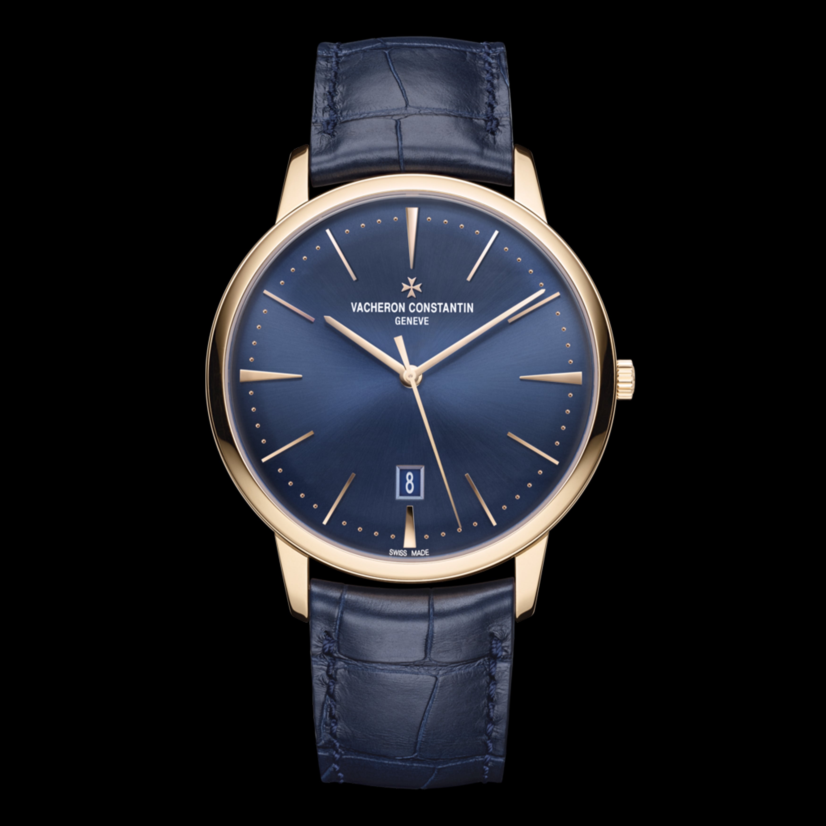 Vacheron Constantin Patrimony Self-Winding Watch, 40mm Blue Dial, 85180/000R-B515