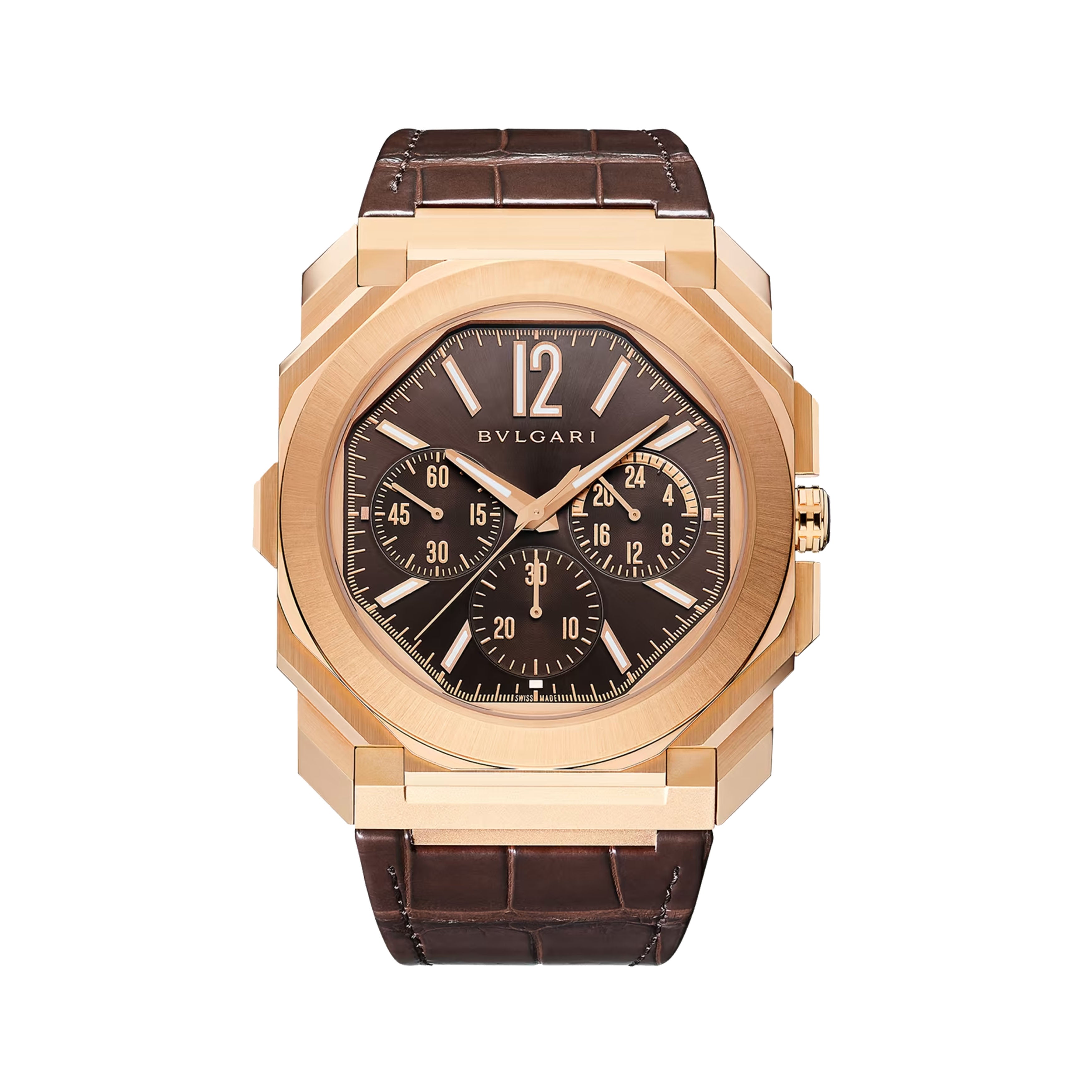 Bulgari Octo Finissimo Watch, 43mm Brown Dial, 103468