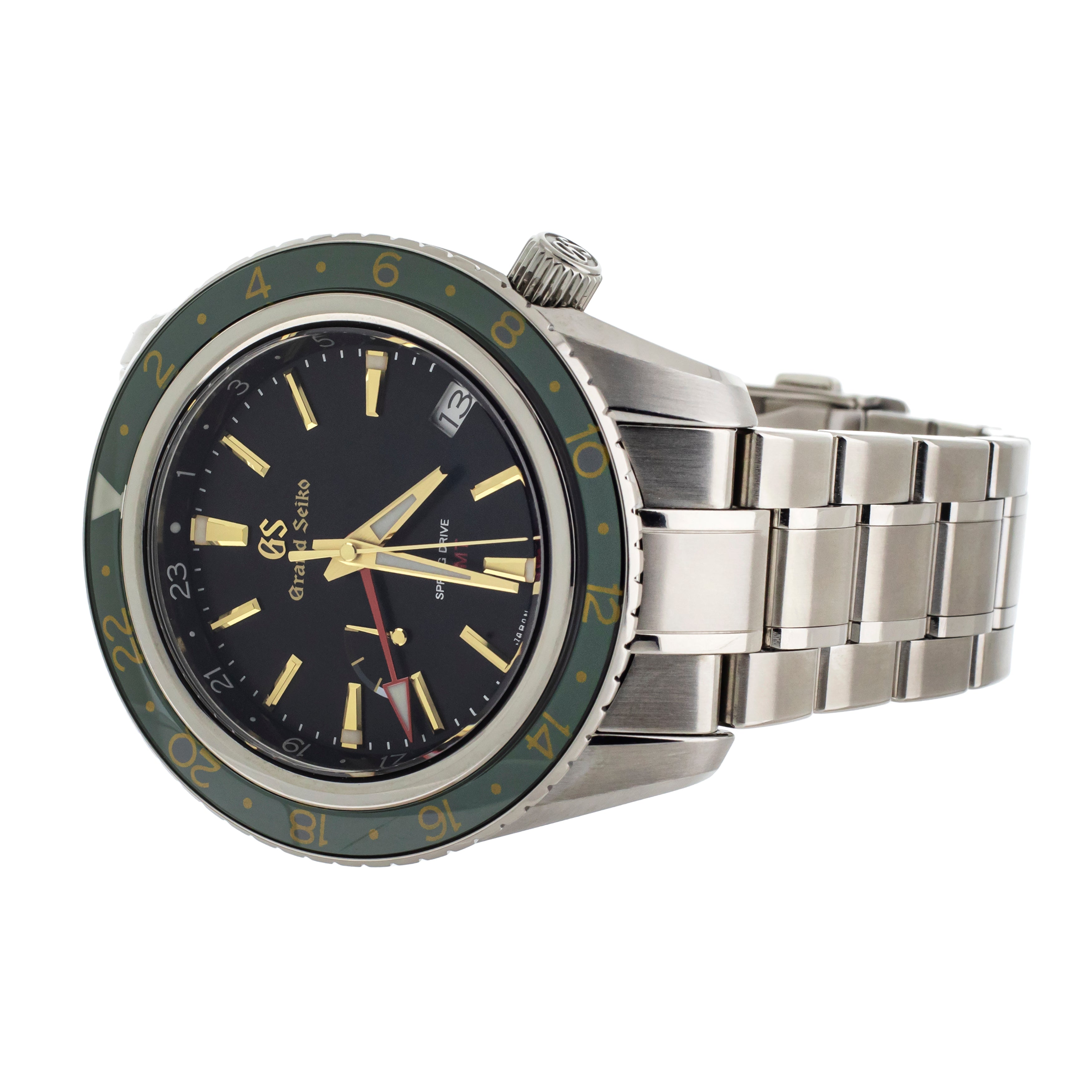 Grand seiko gmt outlet titanium