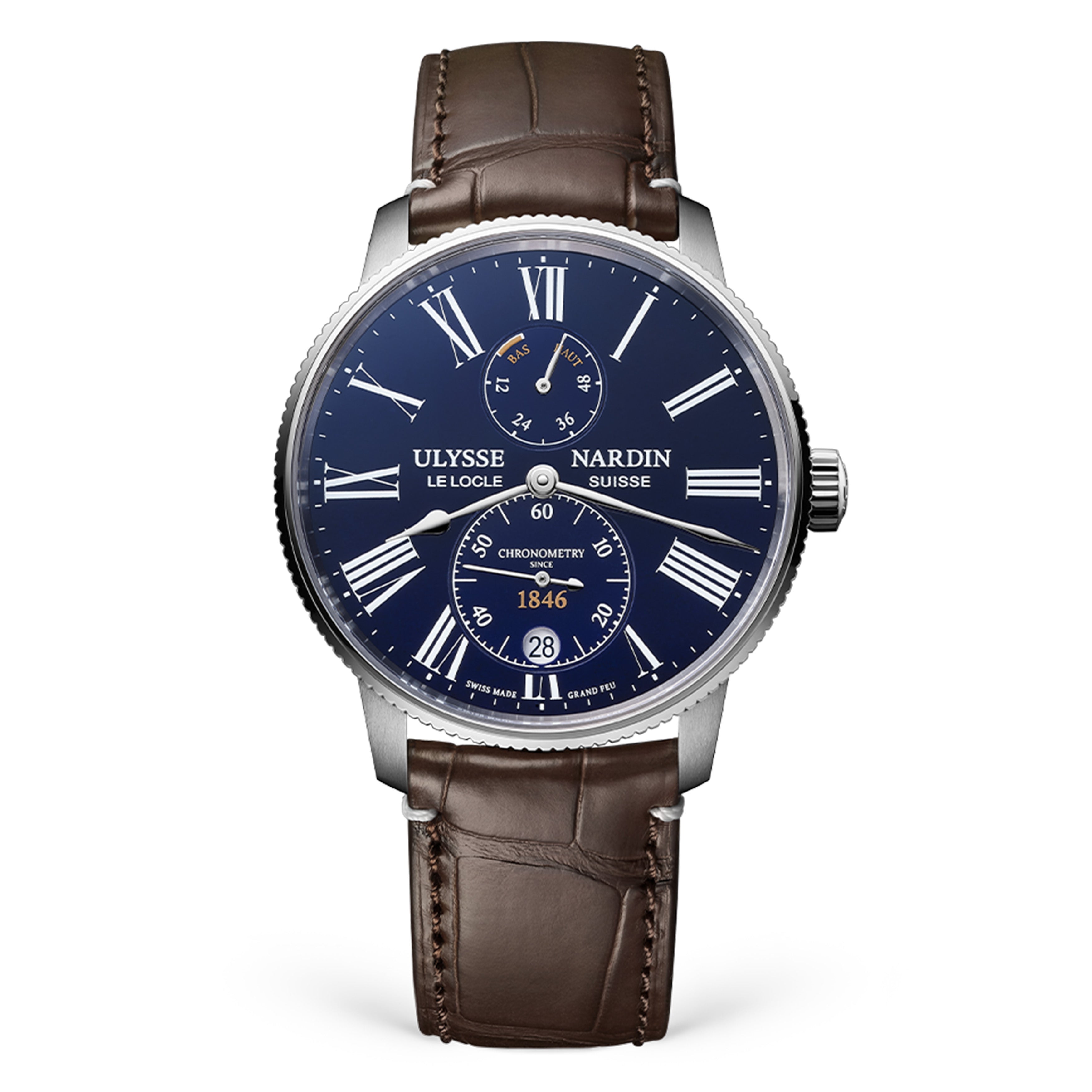 Ulysse Nardin Marine Torpilleur 42mm BLUE Dial 1183 310LE 3AE 175 1A