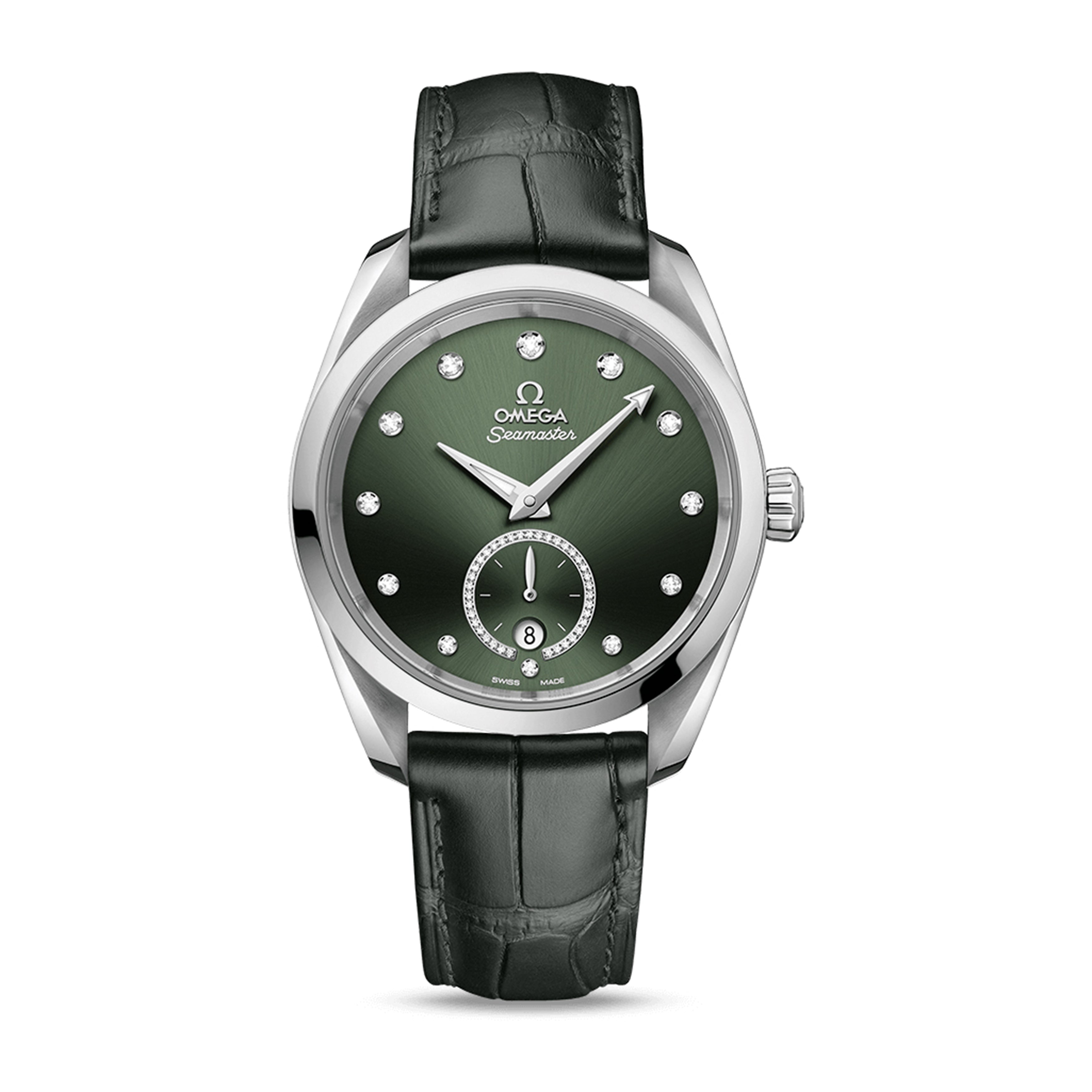 Omega Aqua Terra 150m Watch, 38mm Green Dial, 22013382060001