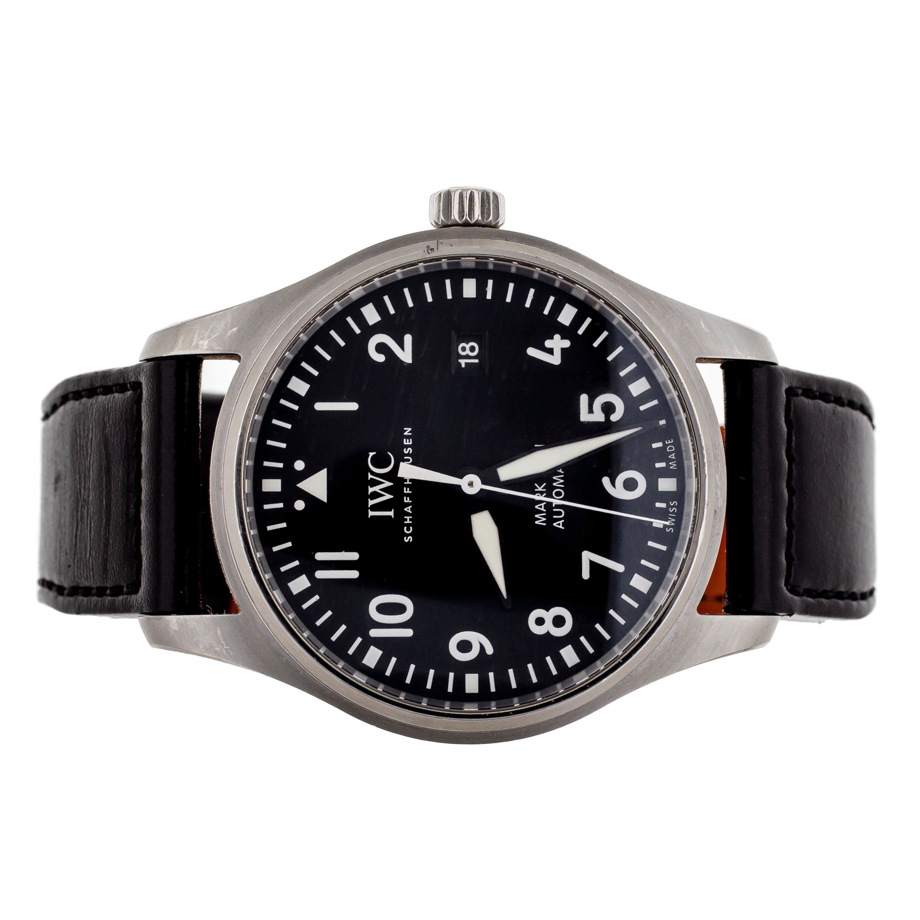 IWC Pilot's Watch Mark XVIII Black Dial Stainless Steel 40mm IW327001 Full Set