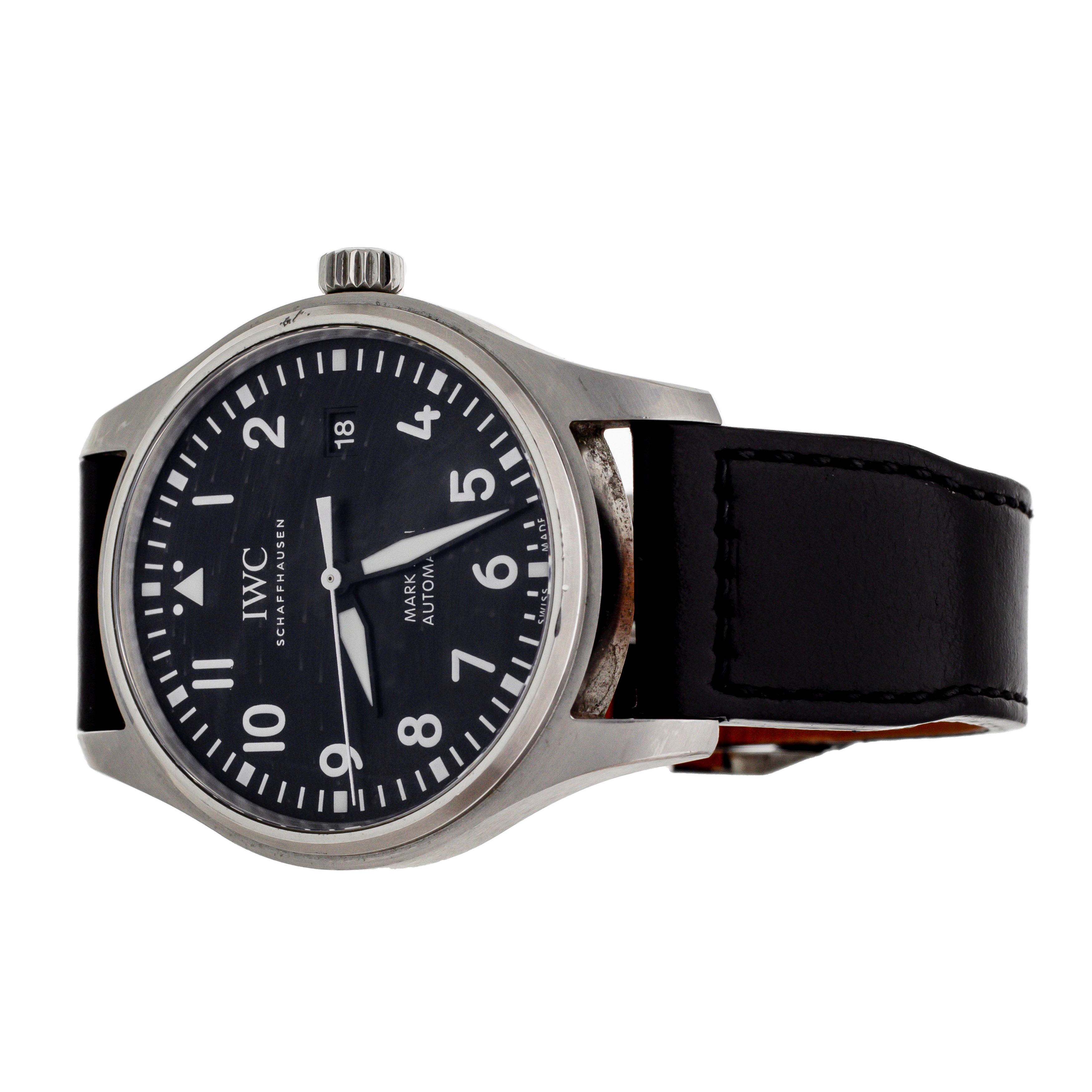 IWC Pilot s Watch Mark XVIII Black Dial Stainless Steel 40mm IW327001