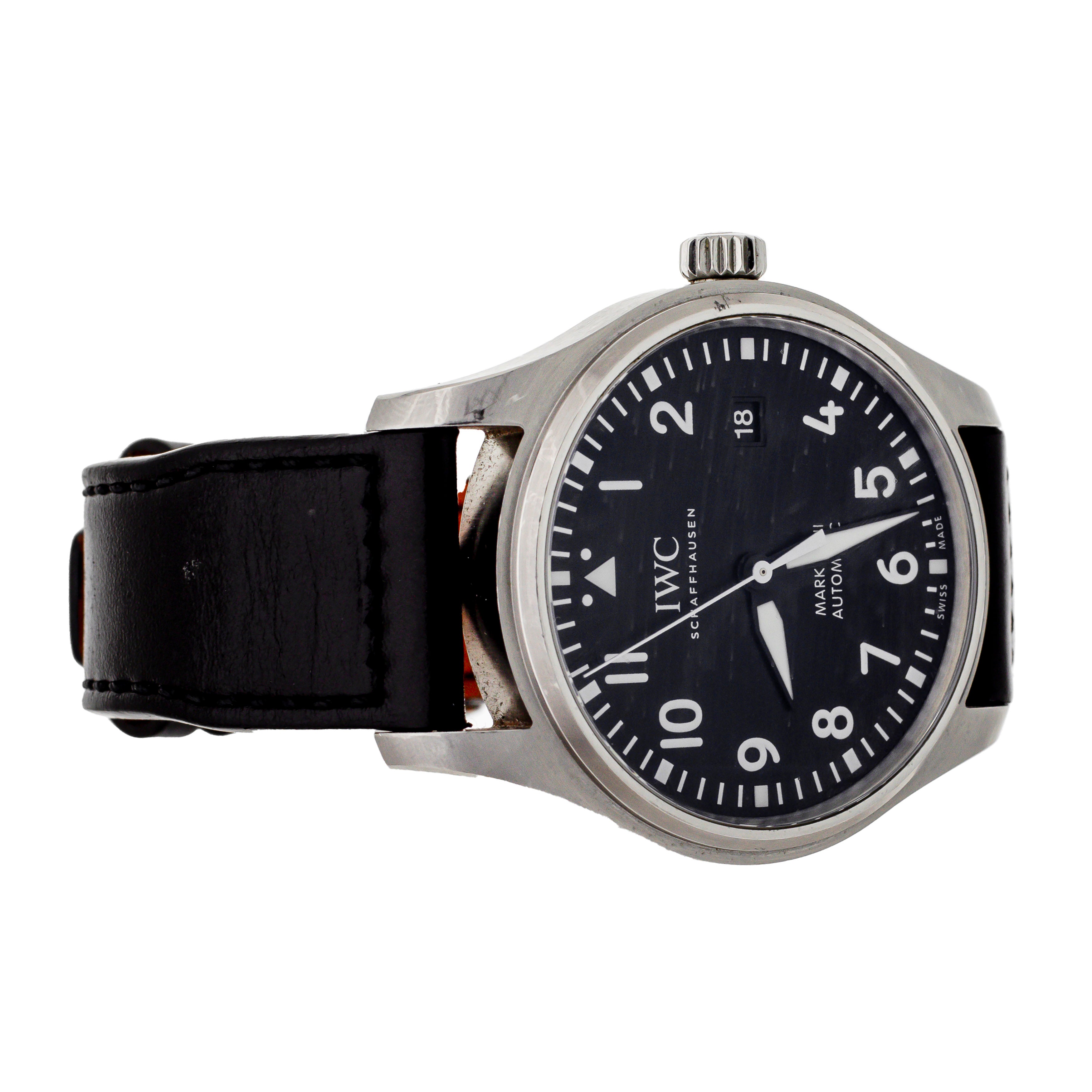 IWC Pilot's Watch Mark XVIII Black Dial Stainless Steel 40mm IW327001 Full Set