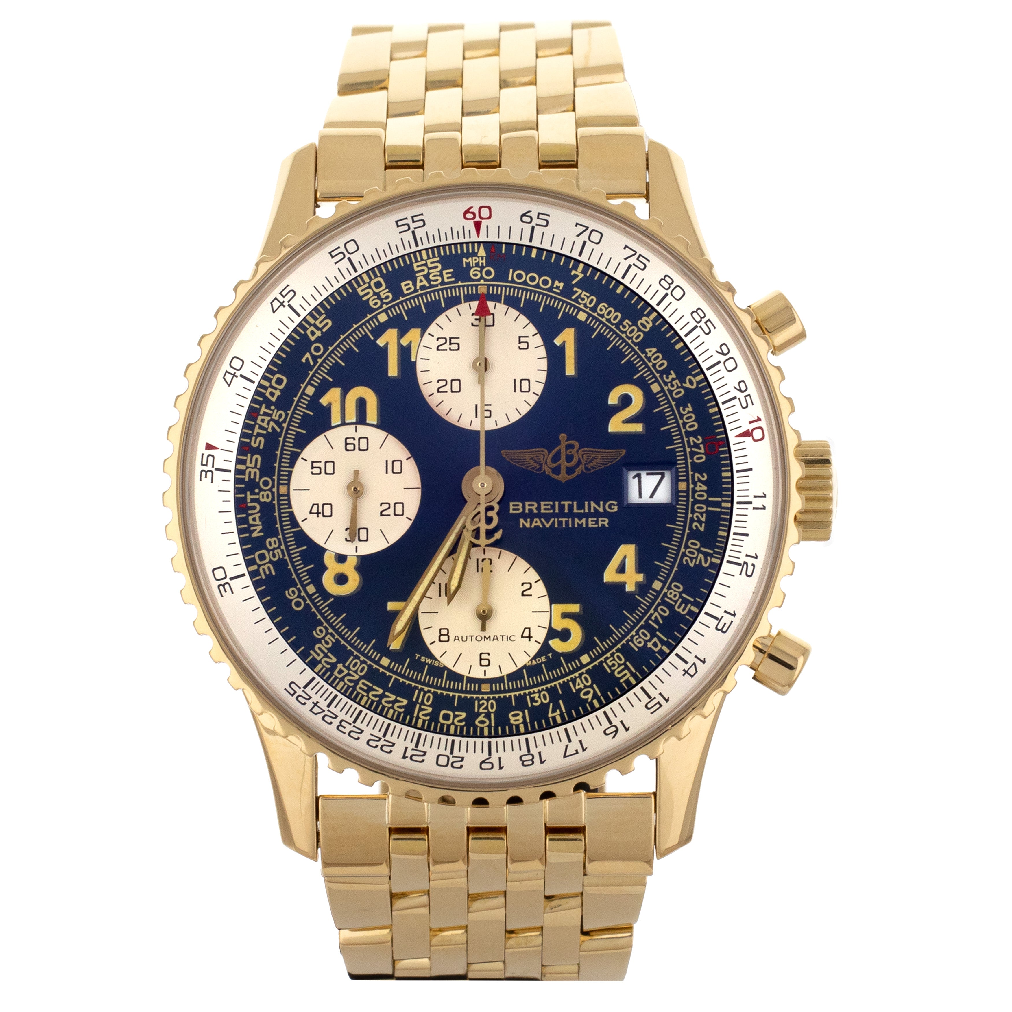 Breitling 2024 gold chronograph