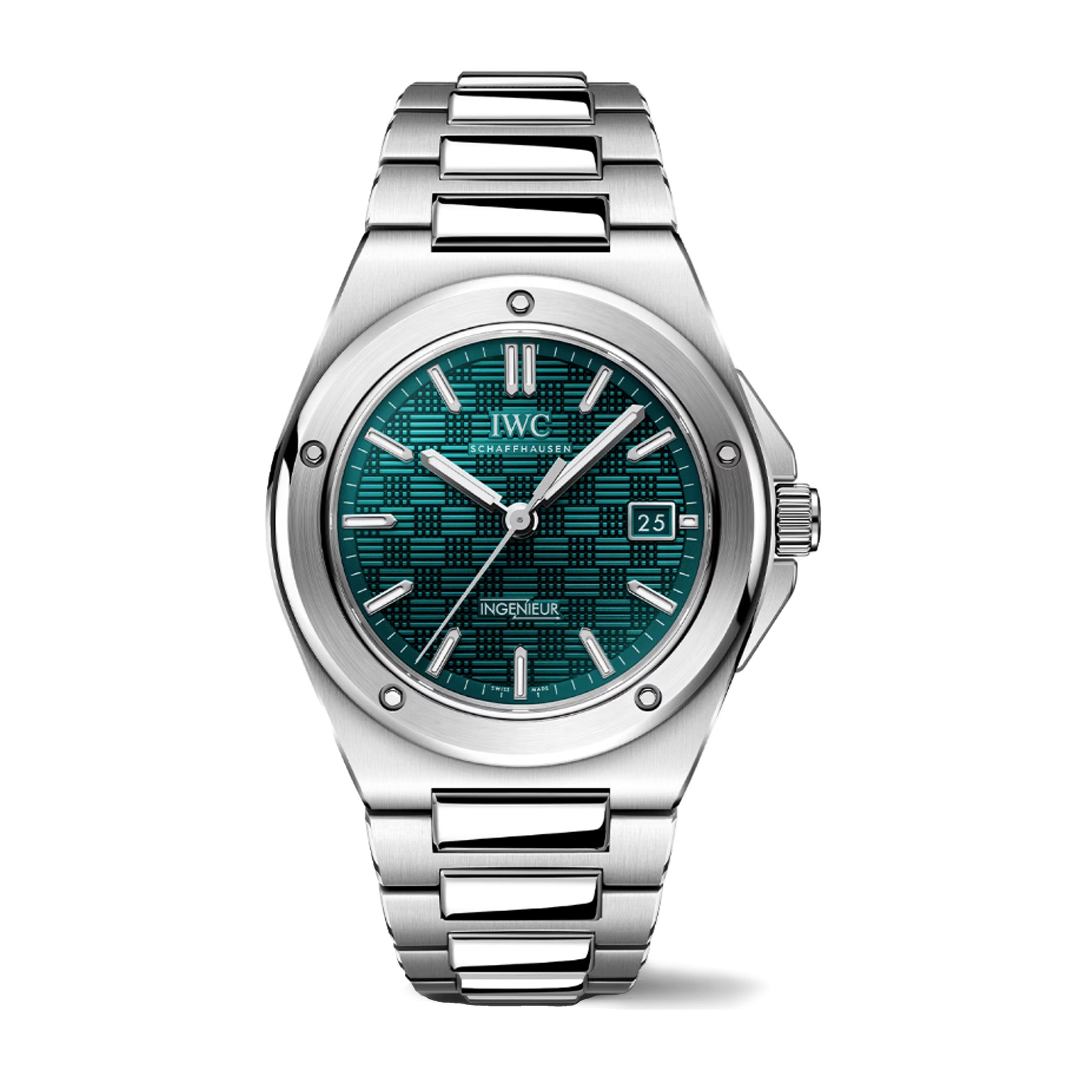 IWC Ingenieur Automatic 40 Watch, 40mm Aqua Dial, IW328903