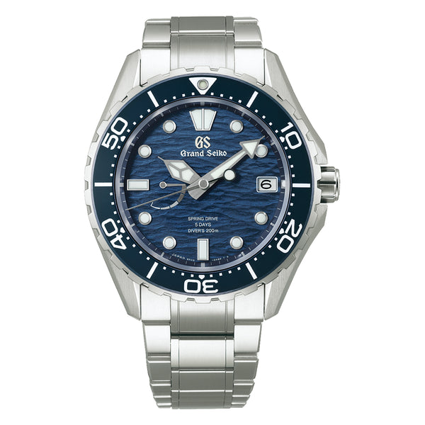 Grand Seiko Evolution 9 Spring Drive Diver Watch, 43.8mm Blue Dial, SLGA023