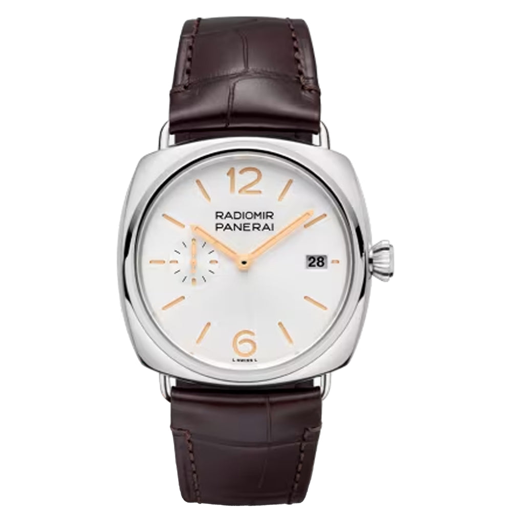 Panerai Radiomir Quaranta Watch, 40mm White Dial, PAM01292