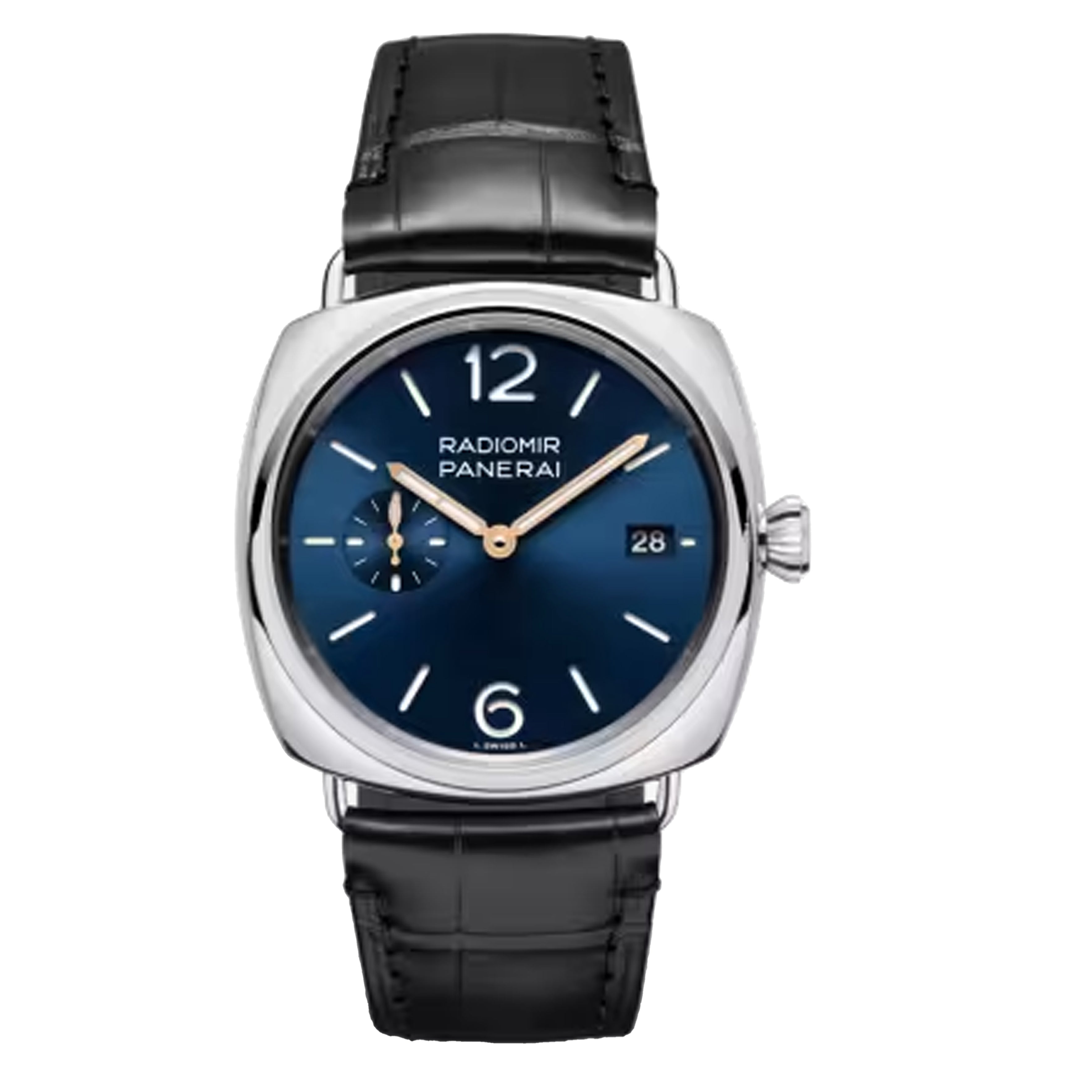 Panerai Radiomir Quaranta Watch 40mm Blue Dial PAM01293